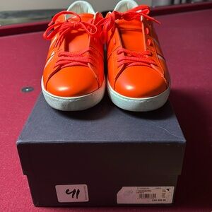 Valentino Garavani rockstud patent leather sneakers